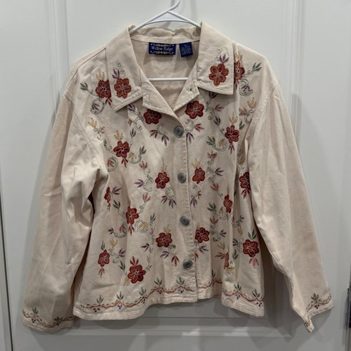 Willow ridge cream - willow, floral
